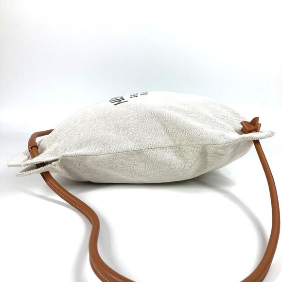 Hermes Backpack Aline MM Toile Chevron Beige main image 7